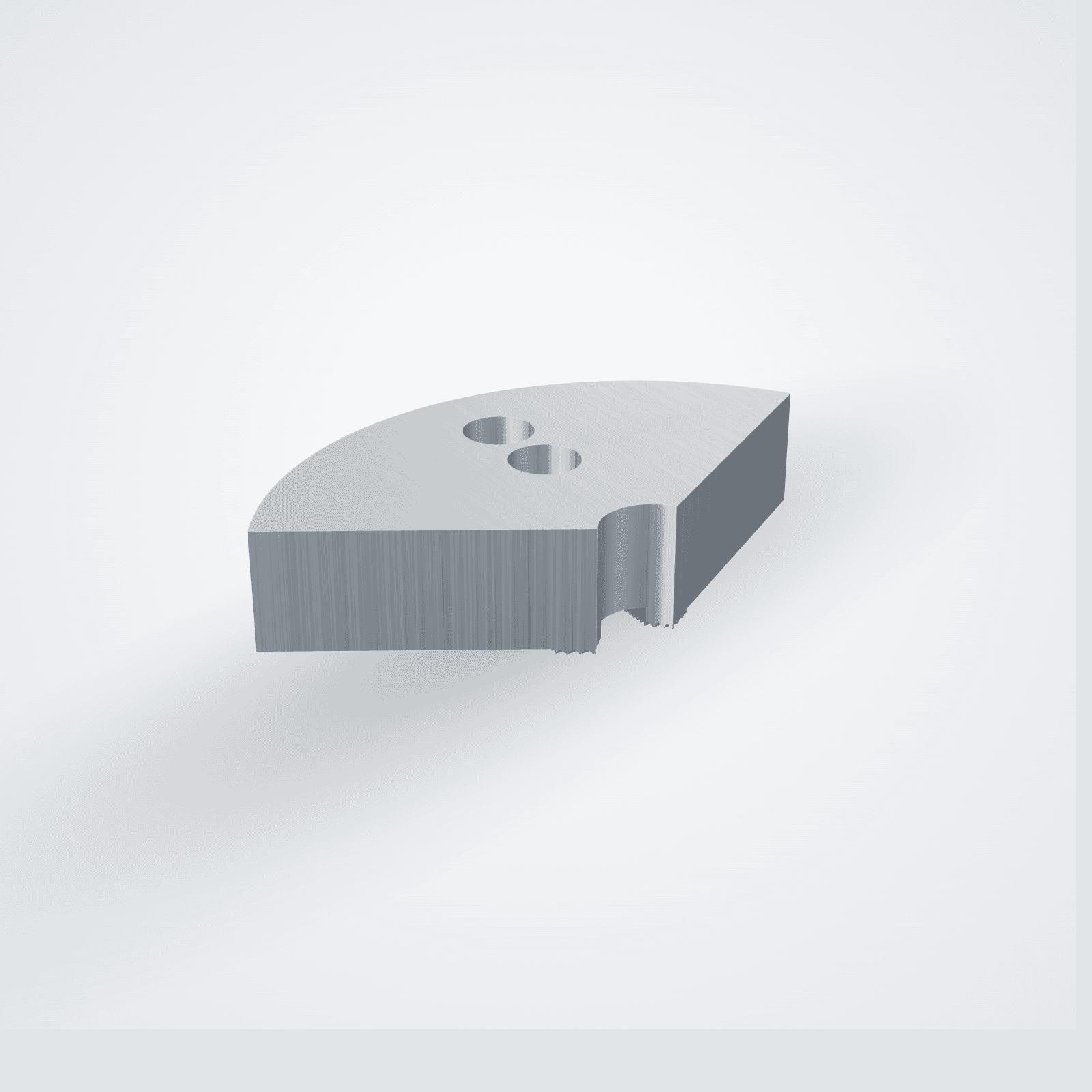 Segmentbacken Aluminium Ø170 mm — Spitzverzahnung 1,5×60°, Nut 12 (6-Zoll-Futter Kitagawa, Schunk NCK, SMW u.a.) — Satz (3 St.)