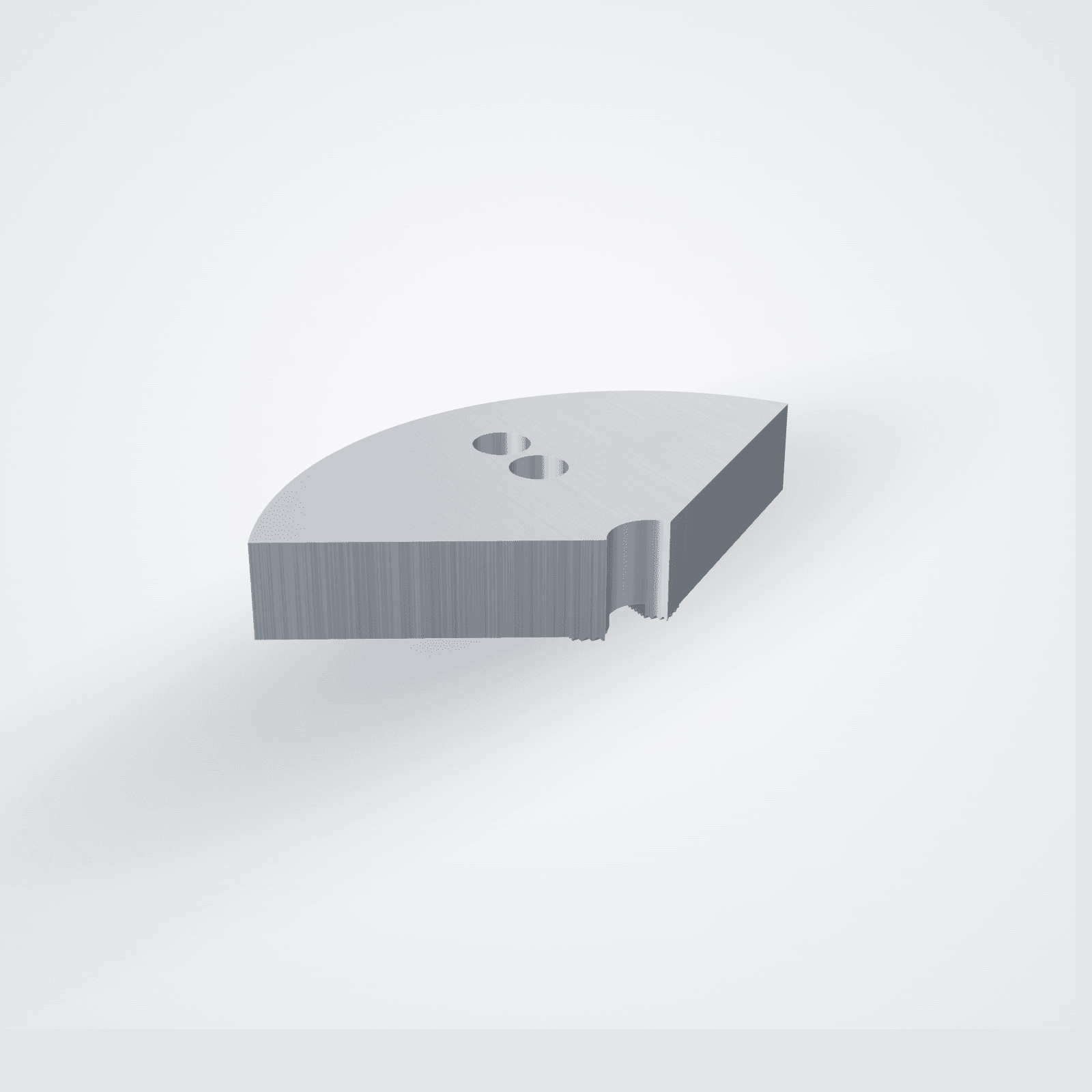 Segmentbacken Aluminium Ø210 mm — Spitzverzahnung 1,5×60°, Nut 12 (6-Zoll-Futter Kitagawa, Schunk NCK, SMW u.a.) — Satz (3 St.)